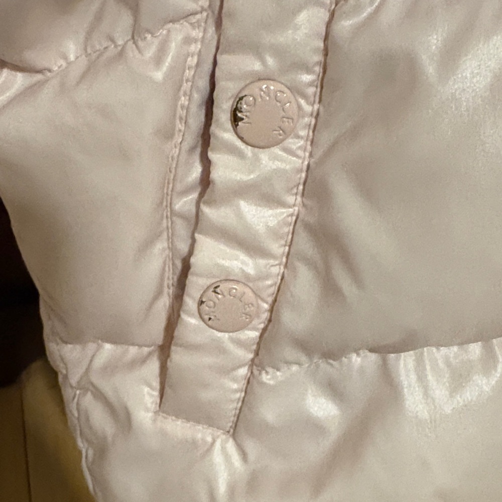 Moncler Light Pink Quilted Jacket - Picture 3 of 11